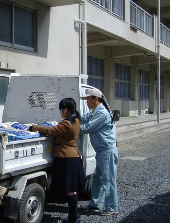 東北地方大震災義援米