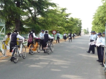 自転車マナーアップ