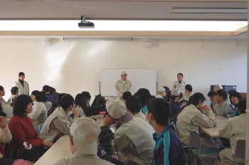 岡山南養護学校との交流