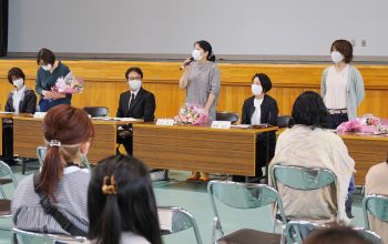 ４年ぶりにPTA総会が開催されました