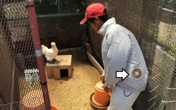農業クラブ×農場実習にファン付きウェアの導入 ～暑さ対策・熱中症予防～