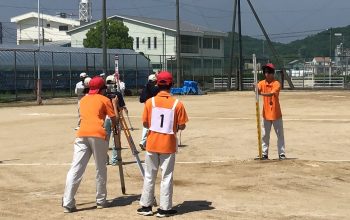 農業科×岡山県大会　2位！ ～岡山県学校農業クラブ：測量競技（水準の部・セオドライトの部）～