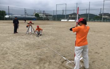 農業科×岡山県大会　2位！ ～岡山県学校農業クラブ：測量競技（平板の部）～