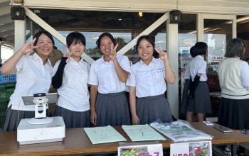 農業科×港のマルシェ ～新岡山港フェリーターミナルで農産物販売～