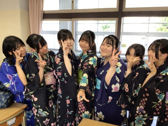 「ゆかたの日」を実施しました！
