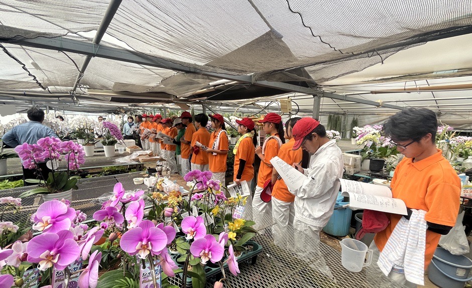 農業科×岡山地方農業士会 ～令和７年度農業高校生と岡山地方農業士会の交流会～