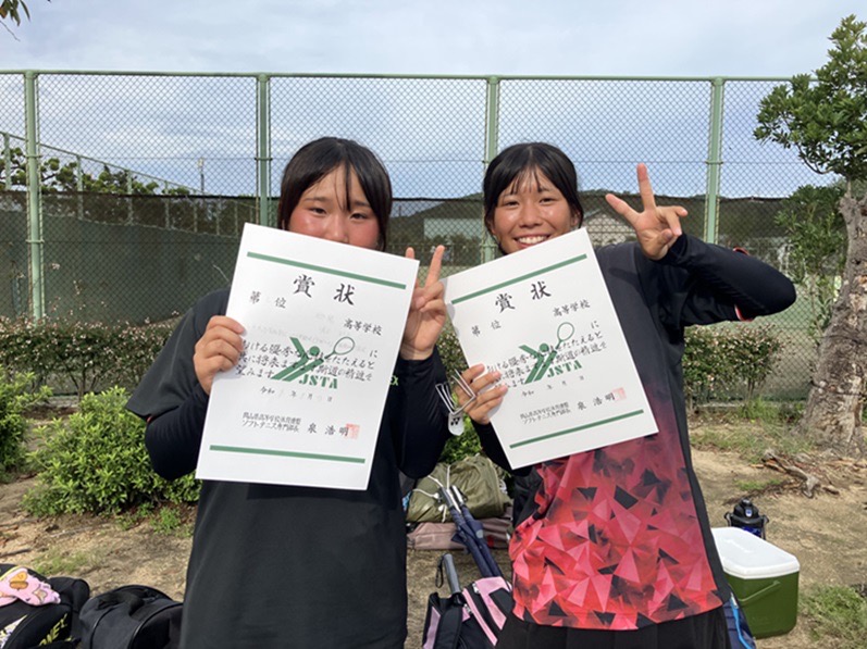 新人ソフトテニス大会　備南地区予選会！