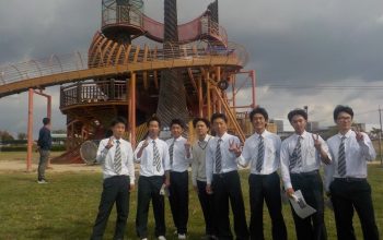 浦安総合公園の見学【造園デザイン科３年生】