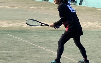 県新人ソフトテニス大会（ダブルス）で健闘！