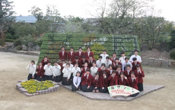 【造園デザイン科1年】 初めての文化祭に販売実習！！