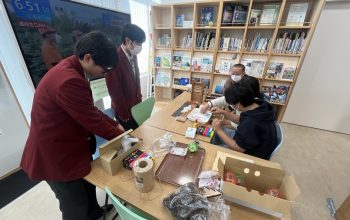 農業クラブ×被服デザイン科×環境学習プラザアスエコ ～綿花プロジェクト発表・体験～