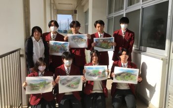 造園デザイン科３年生　ＣＡＤ講習会