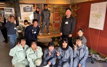 庭の仕事展に参加！庭を展示しました！