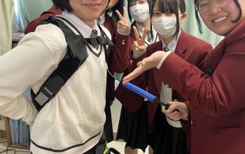 農業科2年×ダイヤ工業株式会社 ～スマート農業実践：アシストスーツ～