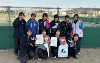 ソフトテニス部　技術等級大会 ～男女で快進！？～