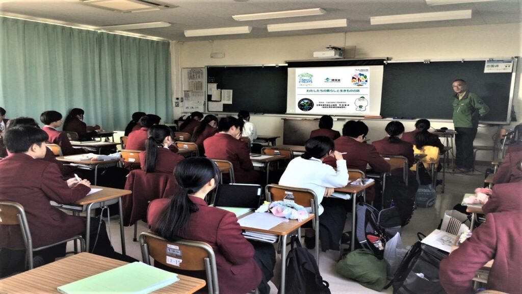 【造園デザイン科２年生環境デザイン】わたしたちの暮らしと生きものの話