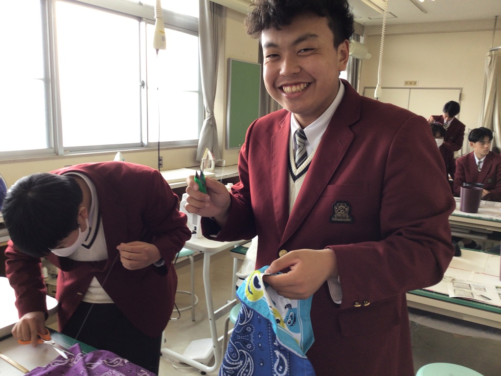 初めての被服実習〜農業学科編〜