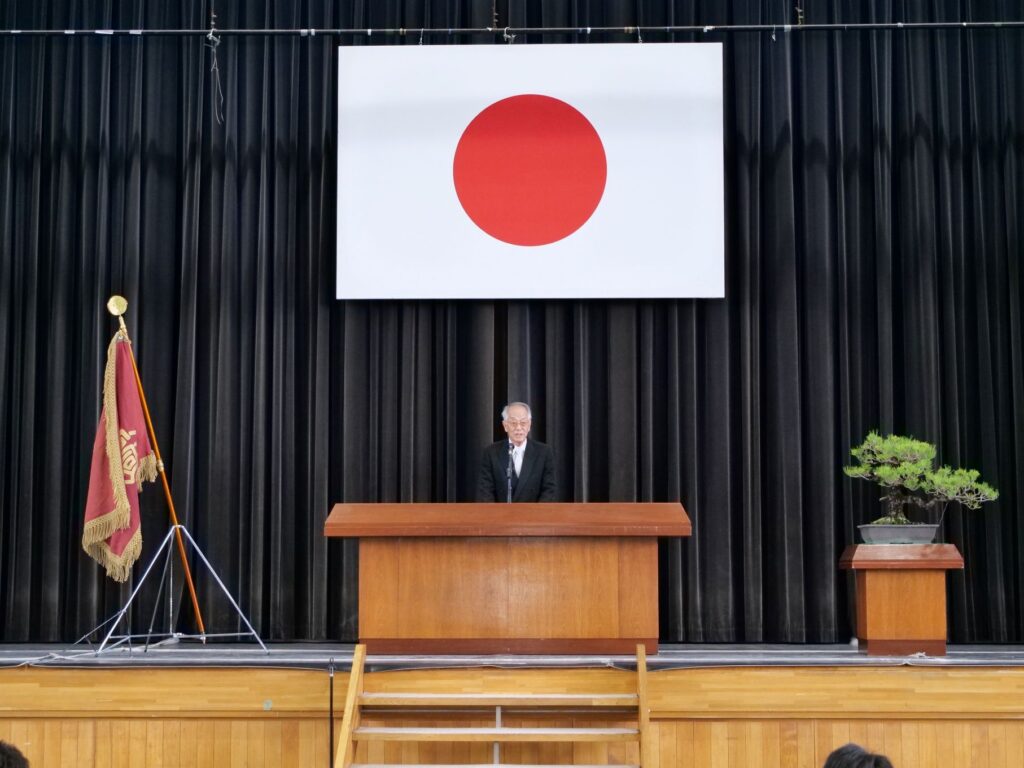 令和7年度　同窓会入会式