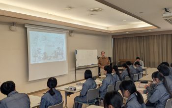 石積み講習会 ～「興陽高校日本庭園」作庭プロジェクト～