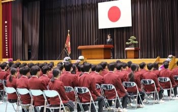 入学式（ライフデザイン科１期生が入学しました）