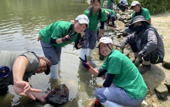 【造園デザイン科３年】みやま公園実習に行きました